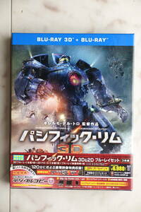 ★3D パシフィック・リム [3D Blu-ray + 2D Blu-ray ボーナスコンテンツディスク 3枚セット]セル版 国内正規版/ 動作確認済み