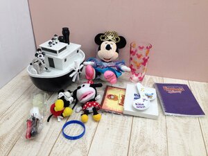 ◇ディズニー 《大量セット》ミッキー ミニー ぬいぐるみ ポップコーンバケット ノートほか 10点 9L85 【80】