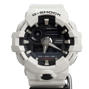 G-SHOCK ジーショック 【IT10XNY7O4CK】 CASIO カシオ 腕時計 GA-700-7A アナデジ デジアナ ショックレジスト ホワイト メンズ クォーツ