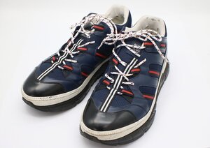 【1円】バーバリー スニーカー サイズ43 ネイビー 靴 メンズ BURBERRY z25-165 中古品 z_z