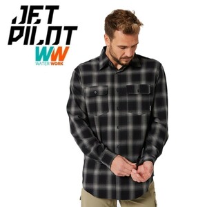 ジェットパイロット JETPILOT 2024 ネルシャツ 送料無料 JP フランネルシャツ JPW50 ワークウェア ブラック M