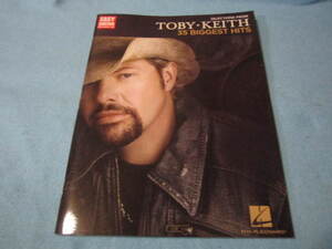 ｍ　輸入ギター用楽譜　Selections From Toby Keith 35 Biggest Hits　TAB譜付　トビー・キース