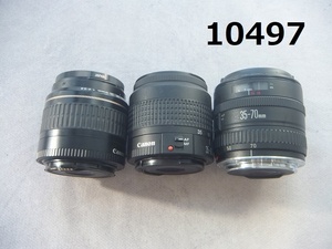 ■FK-10497　CANON　ZOOM レンズ　ウルトラソニックなどまとめ売り/EF　35-80mm　1:4-5.6　35-70mm　1:3.5-4.5　20250121