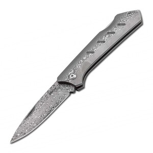 Boker Plus 折りたたみナイフ BO511DAM ダマスカス ドミネーター 01bo511dam ボーカー