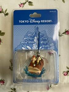 TDL東京ディズニーランド購入★DisneyRESORTディスニーリゾート★スプラッシュマウンテンストラップ★チップとデール★キーホルダー