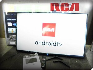 ■展示品■RCA■4K-43インチ　チューナーレステレビ■43V型■Android TV 4K対応■2023年製■RCA-43N1■kdn2407m