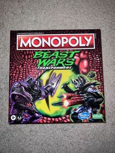 Monopoly: Transformers Beast Wars Edition Board Game NEW Sealed 海外 即決