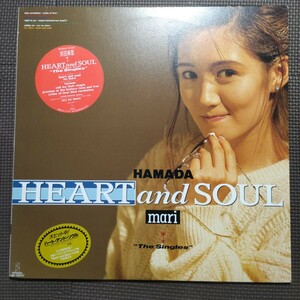 ステッカー帯付1LP 浜田麻里 / HEART and SOUL VIH-28347 盤美！