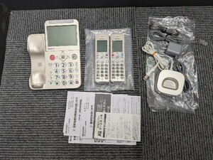 【c719】【稼働品】 SHARP シャープ デジタル コードレス 電話機 JD-BAT95 JD-KT520 JD-KT513 親機 子機