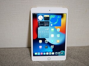 【美品】Apple iPad mini 第4世代 128GB (WIFI+CELLULAR) MK782J/A A1550