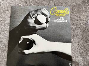 COOLS クールス ライブ アルバム LIVE Vol.2 LP レコード キングレコード 当時物 レトロ 舘ひろし