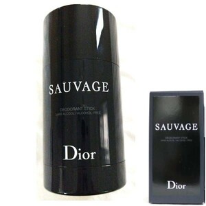 【CU】DIORディオール　SAUVAGEソバージュ　ソヴァージュ ボディ スティックフレグランス限定 トワレパルファンdior-sauvage-stick　メンズ