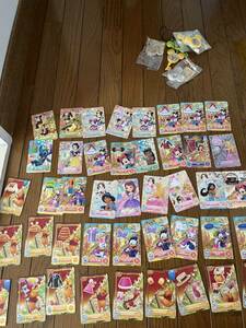 廃盤ディズニー マジックキャッスル キラキラシャイニースター マジカルシャイニーキーコレクション1,2,3,4,美女と野獣 カード76枚 非売品