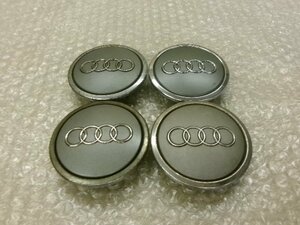 AUDI アウディ 純正 アルミホイール用 センターキャップ 中古４個/４枚