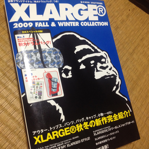 エクストララージ XLARGE 2009 FALL&WINTER COLLECTION ドラムバッグ付録つき