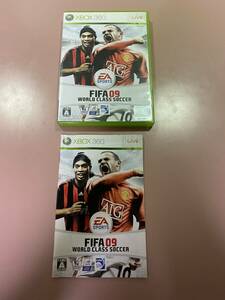 送料無料　Xbox360★フィファ 09 ワールドクラスサッカー★used☆Fifa 09 world class soccer ☆import Japan