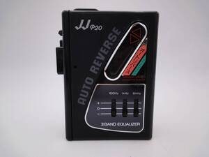 【1円～】SANYO ポータブルカセットプレーヤー JJ-P20 サンヨー オートリバース 3バンドグライコ 3 BAND EQUALIZER AUTO REVERSE ステレオ