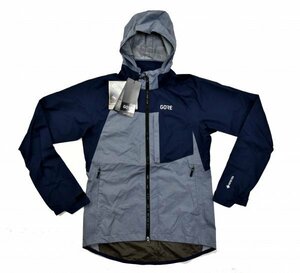 GORE WEAR C5★ゴア Gore-Tex トレイル フードジャケット size:S オルビットブルー