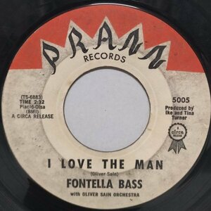 7” US盤 Fontella Bass with Oliver Sain Orchestra // I Love The Man / My Good Loving -Prann-5005 (records)