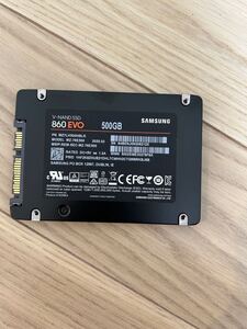 中古商品　2.5インチ　SSD Samsung SATA 860EVO 500GB 一枚