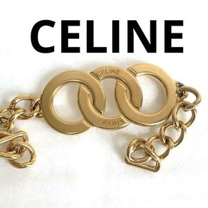 CELINE 　セリーヌ　チェーンベルト　スカート