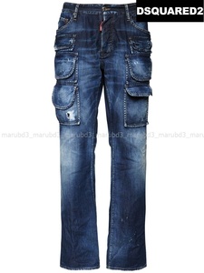 Dsquared2 Roadie Stretch Cotton Denim Jeans 　ディースクエアード　ローディー　ストレッチ　デニム　ジーンズ(48) S74LB1160