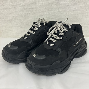 BALENCIAGA　バレンシアガ　スニーカー　534217　26cm　ブラック　黒　靴　メンズ　レディース