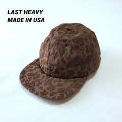 LAST HEAVY レオパード ヒョウ柄 キャップ MADE IN USA