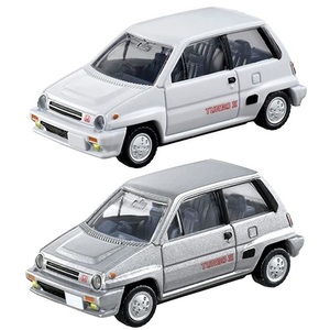 トミカプレミアム 35 ホンダ シティ ターボ II 発売記念仕様 通常版 2個 セット　TOMICA　初回　限定　ミニカー