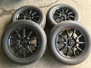 クラウン gxs10 アルミホイール　ブリヂストンタイヤ付きアルミホイール　195/65R15　　15インチ 15ｘ6J 5穴