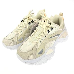 未使用品◆FILA フィラ イントレーションライト スニーカー 24.0◆USS23016 ホワイト/ベージュ レディース 靴 シューズ sneakers