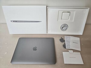 ① Apple/ MacBook Air/2020/A2337/13.3インチ/CPU-M1/メモリ-8GB/ストレージ-256GB/OS-Sonoma14.5/動作確認・初期化済み