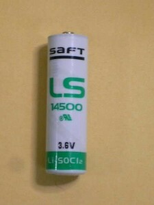 1個 Saft LS 3.6V 単3形電池 リチウム 塩化チオニル バッテリ LS14500！送料無料！