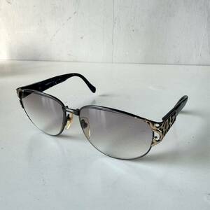 【A】YVES SAINT LAURENT イヴサンローランンローラン YSL 眼鏡 メガネ 高級 アールデコ 金彩 31-4703 レディース vintage