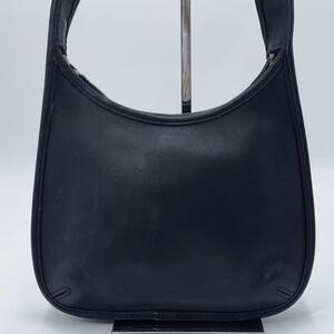 【美品】VINTAGE OLD COACH ERGO Handbag BLACK オールドコーチ エルゴ ハンドバッグ ショルダーブラック 黒 レザー 革 アメリカ製 USA