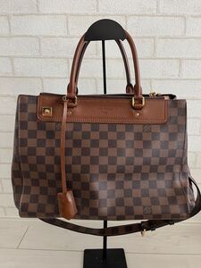 【1円〜】 ルイヴィトン LOUIS VUITTON グリニッジ　ダミエ　美品 ハンドバッグ　ショルダーバッグ