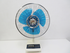 HITACHI 日立 扇風機 30cm D-30SE 動作確認済 電化製品 日立製作所 昭和レトロ 当時物 コレクション 現状品 (ED16)