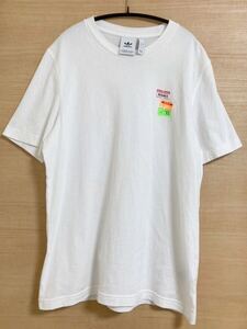 adidas アディダス M バックプリント プライスタグ Tシャツ