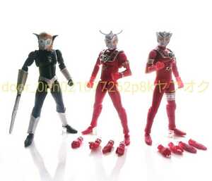 SHODO ULTRAMAN ACTION FIGURE 円谷プロ ウルトラマン レオ&アストラ&マグマ星人 ミニアクションフィギュア 対決セット 