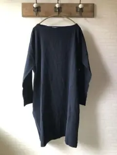 evam eva cotton 塩縮コットンワンピース チュニック　size①