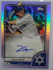 Zack Gelof 2023 Topps World Baseball Classic Auto 直筆サイン WBC