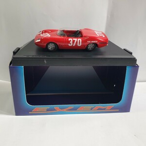 EXEM 1/43 「FIAT ABARTH 2000 Bologna Raticosa 1965」赤色 イタリア製 新品未使用 115