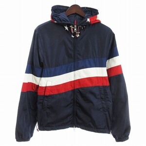 モンクレール MONCLER CAM トリコロール ナイロン ジャケット パーカー E10914113685 ネイビー系 1 M位 メンズ