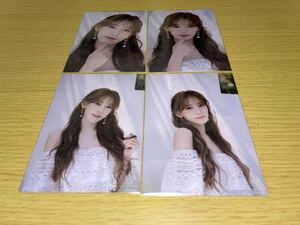 HKT48 IZ*ONE 宮脇咲良 [宮脇咲良卒業コンサート～Bouquet～] netshop限定 ランダム生写真 4種コンプ 3