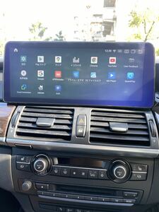 android 12/13 12.3インチ BMW Android X6 E71 X5 E70 アンドロイドナビ CarPlay