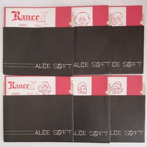  X68000 AlICE SOFT アリスソフト Rance II ランスⅡ ゲームソフト 当時物　中古品　起動未確認　ジャンク品