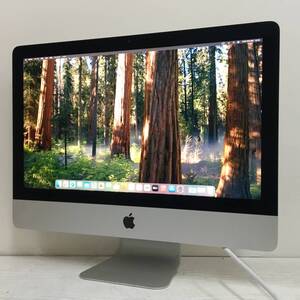 ☆【美品 21.5インチ】Apple iMac (Retina 4K, 21.5-inch, 2019) A2116『Core i3(8100)3.6GHz/RAM:8GB/HDD:1TB』Sequoia 動作品