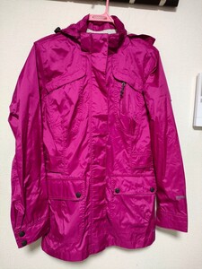 ☆【EDDIE BAUER】WEATHEREDGE☆ジャケット☆マウント☆レイン☆サイズPS☆レディース☆USED【241】