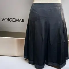 【美品】VOICEMAILひざ下丈変形プリーツスカート