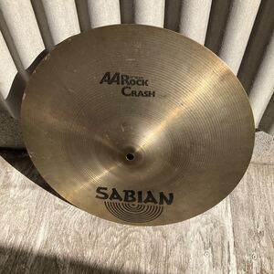 SABIAN AA ROCK CRASH 16インチ ジャンク